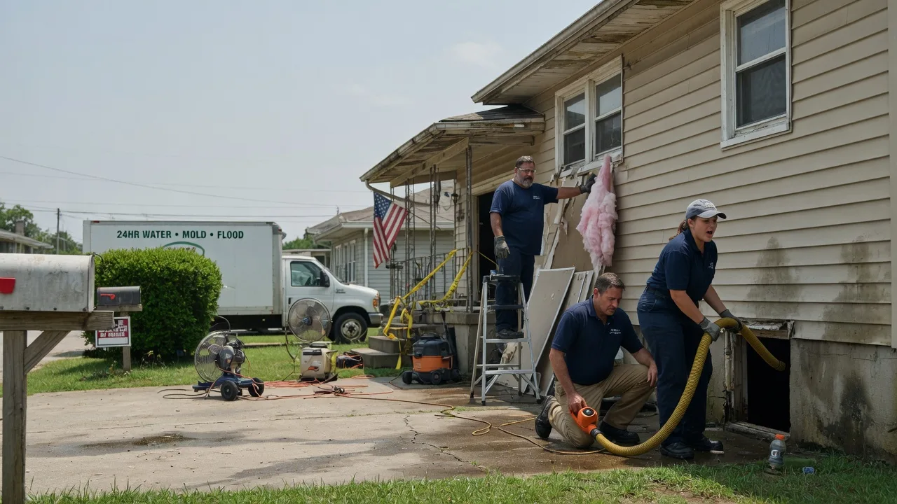 Water Damage Repair in Lookeba, OK near me